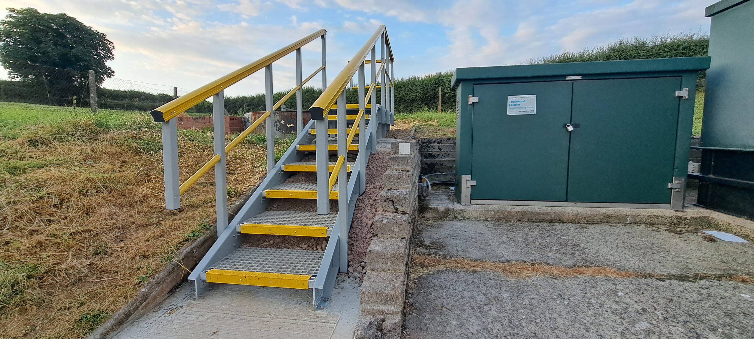 Wessex Water, Colerne – GRP Access Steps