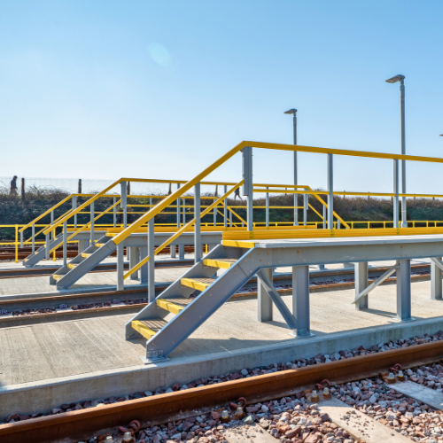 GRP Access Structure at Penzance Train Depot