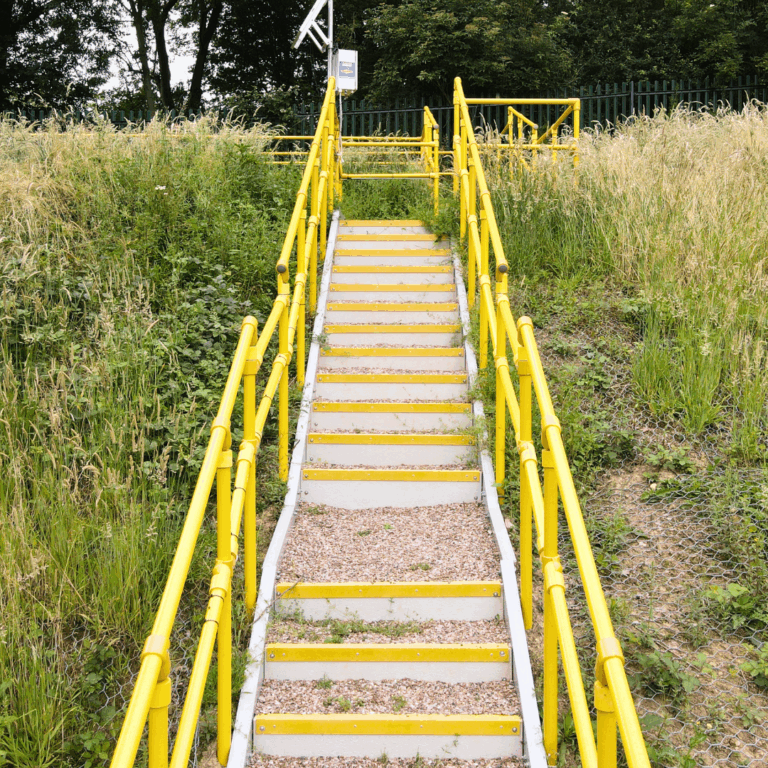 GRP Mark 1 Access Stairs | Ezi Klamp Systems