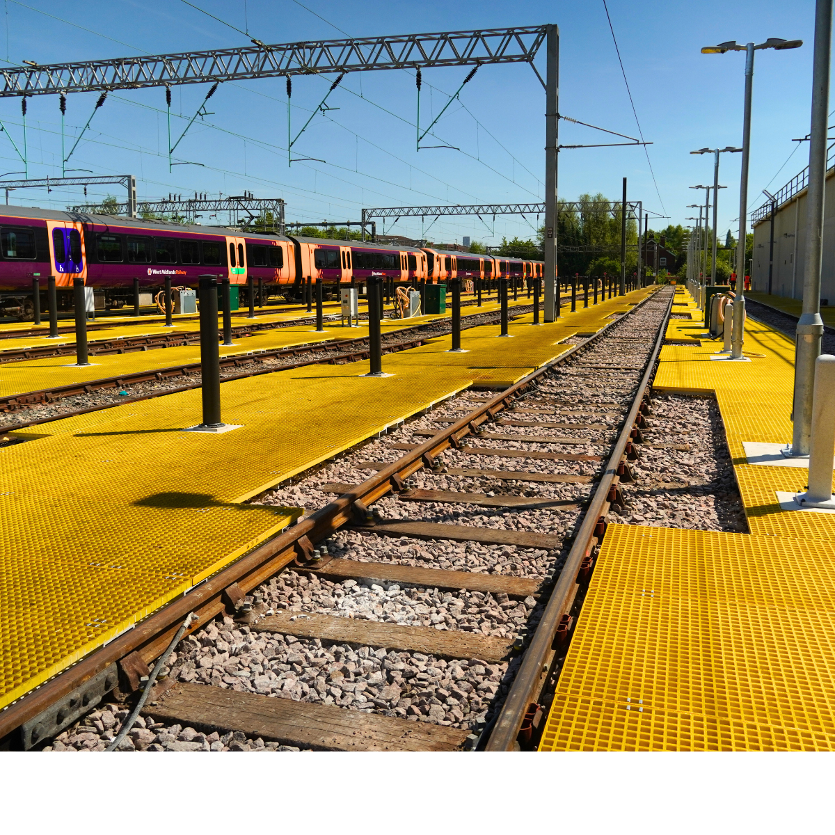 Soho Depot – Modular GRP Walkway System for Rail Maintenance Depot