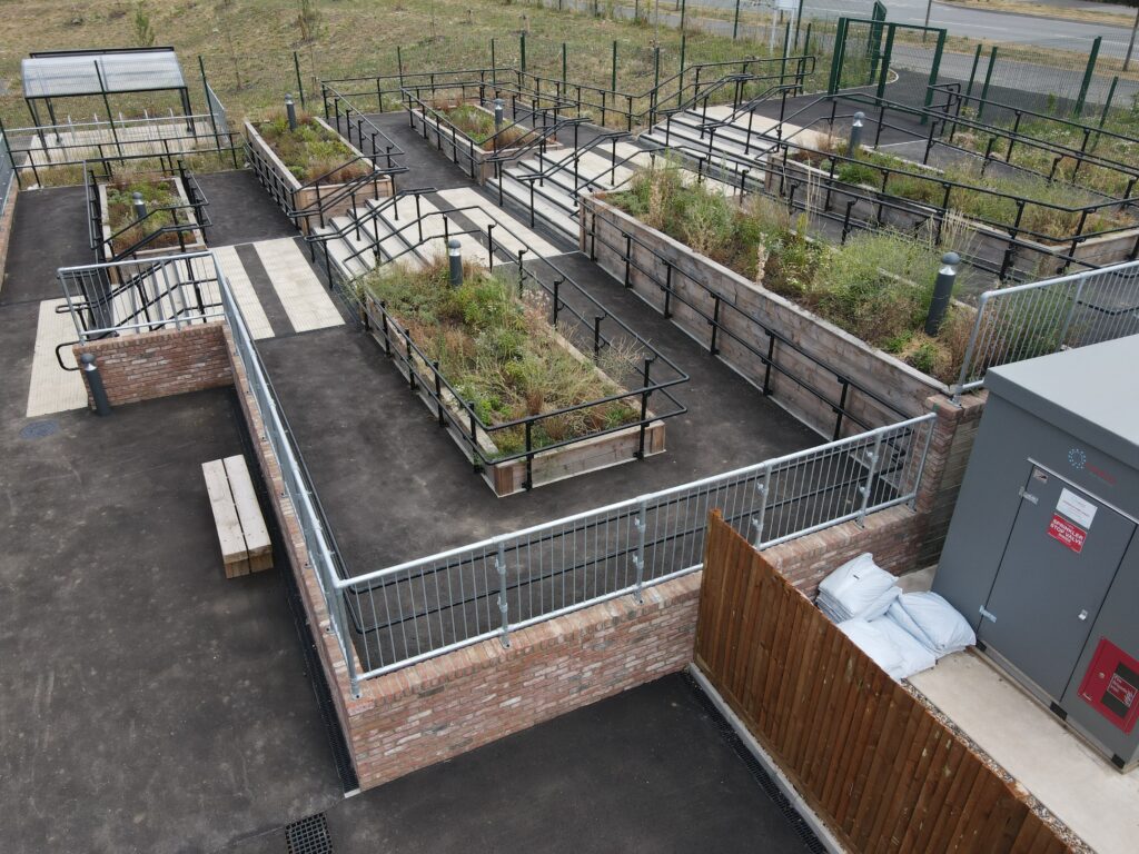 DDA Handrail at a school