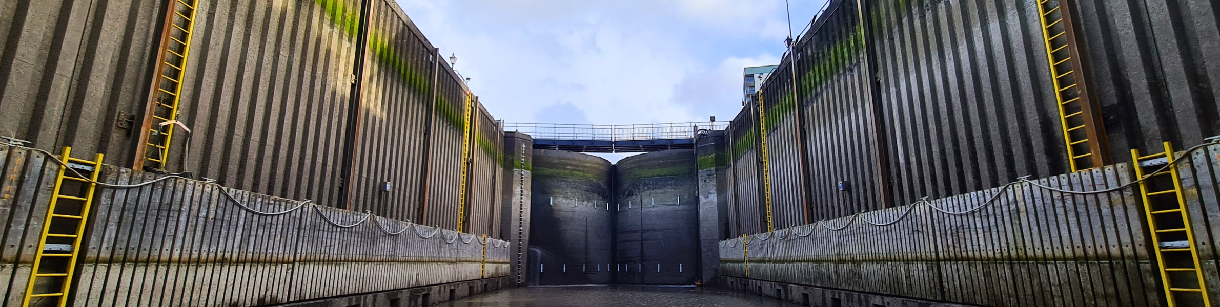 GRP Caged & Vertical Access Ladders | Ezi Klamp Systems