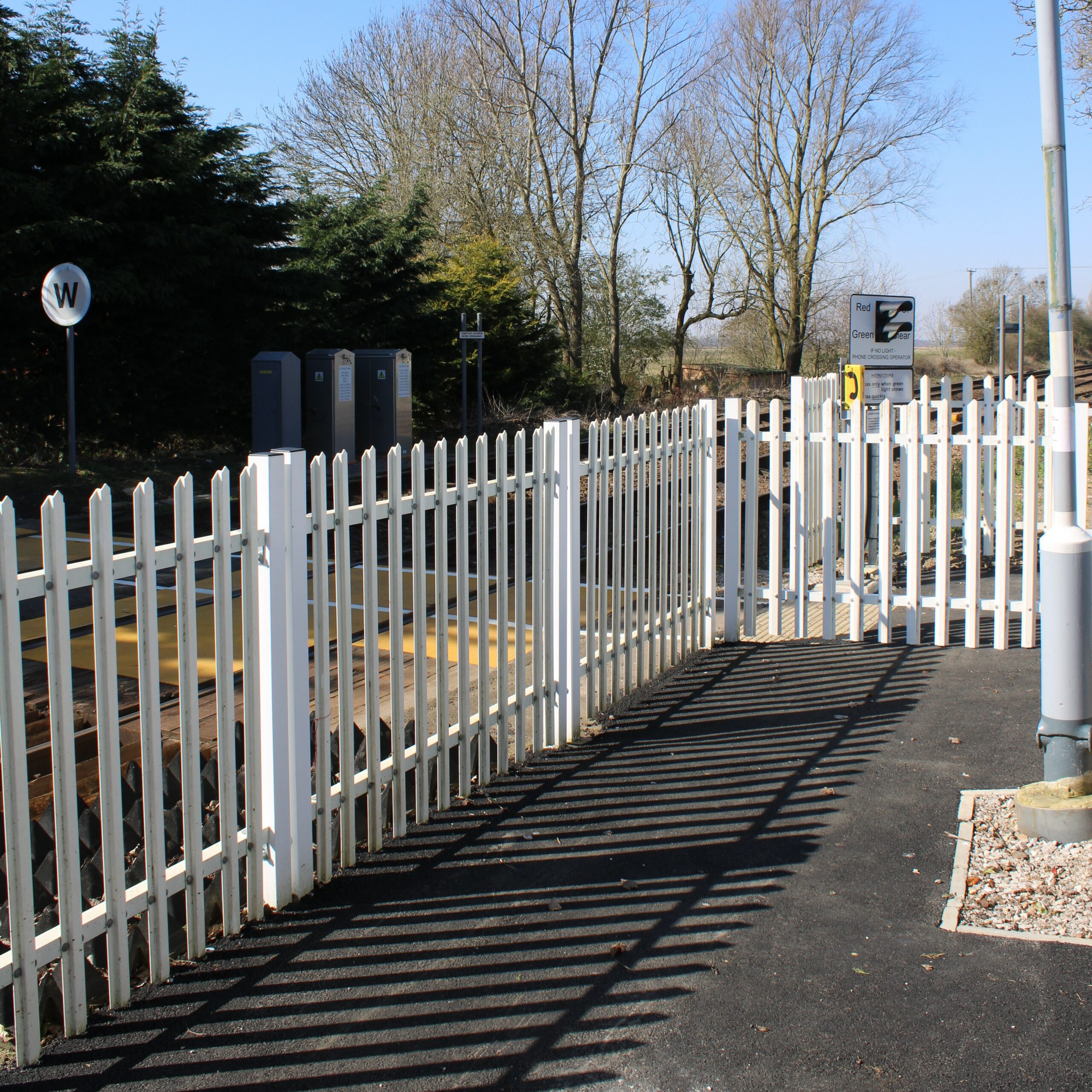 GRP Palisade Fencing