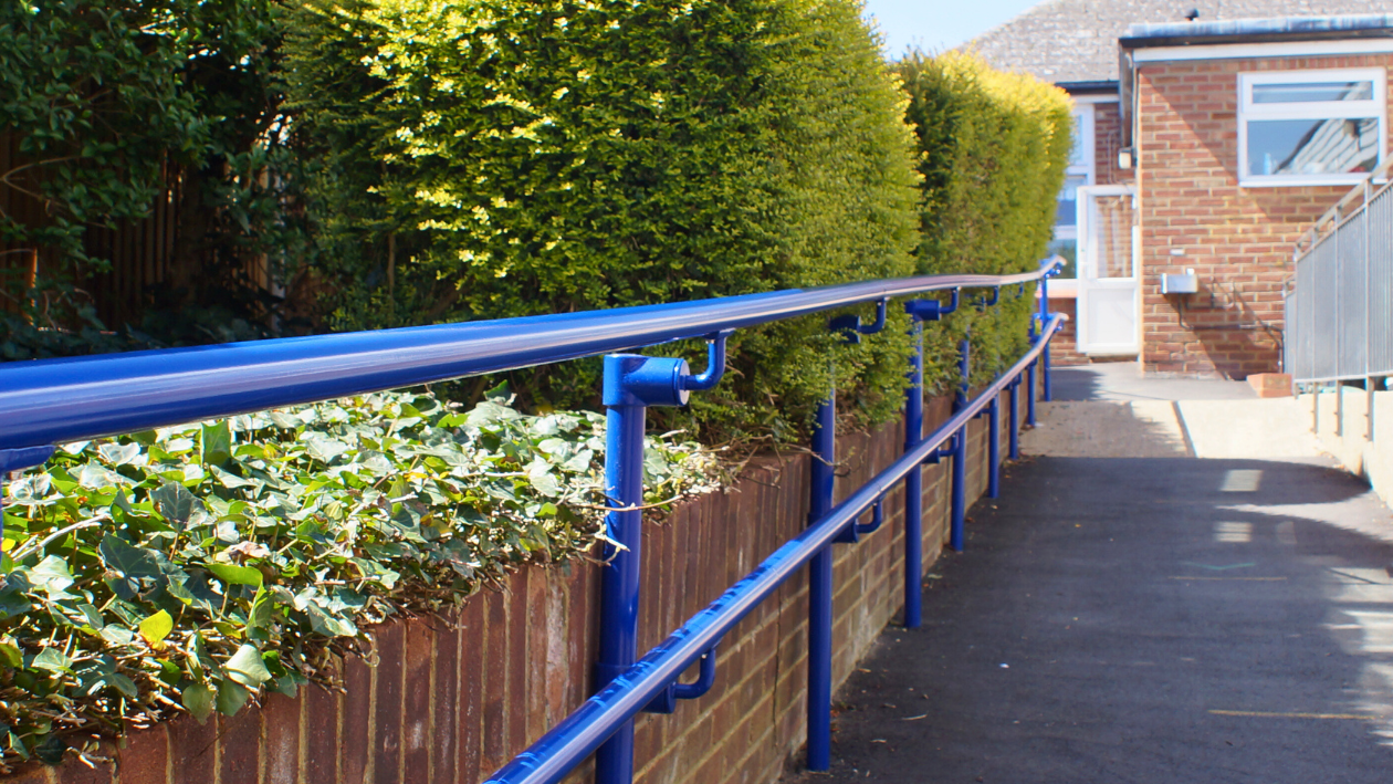 DDA Handrails - St Edmund's School London
