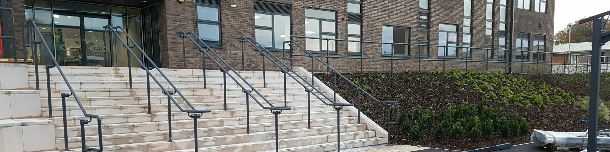 Croesyceiliog Comprehensive School – DDA Handrail Project
