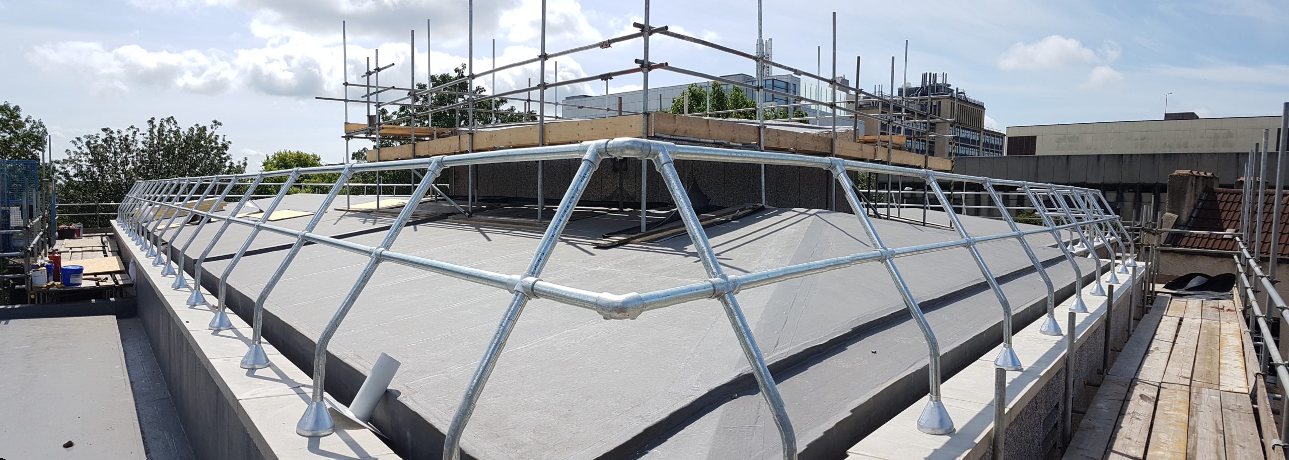 North Bristol NHS Trust – Roof Guardrail Project