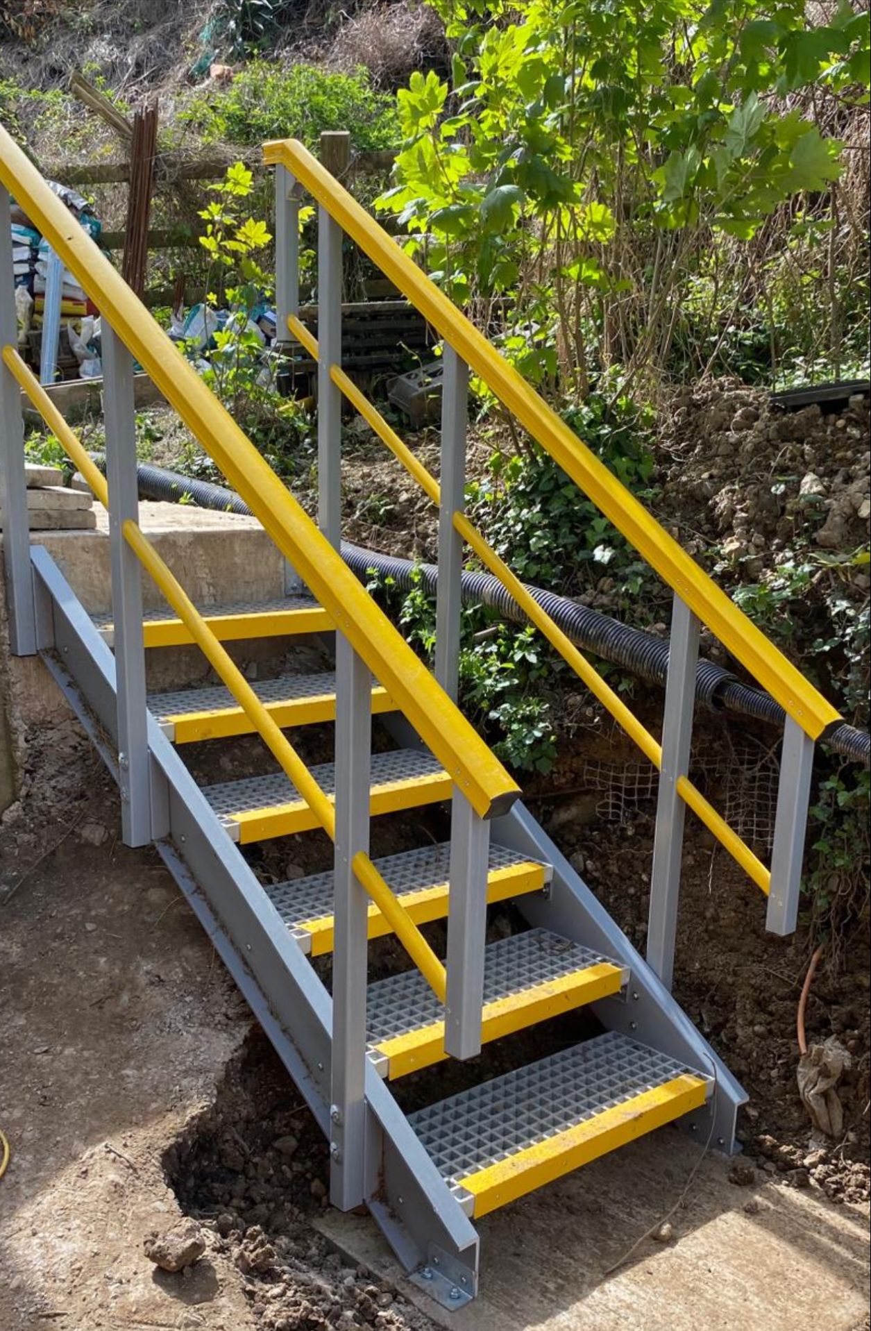Ezi Access Steps - Cannon Street | Ezi Klamp Systems