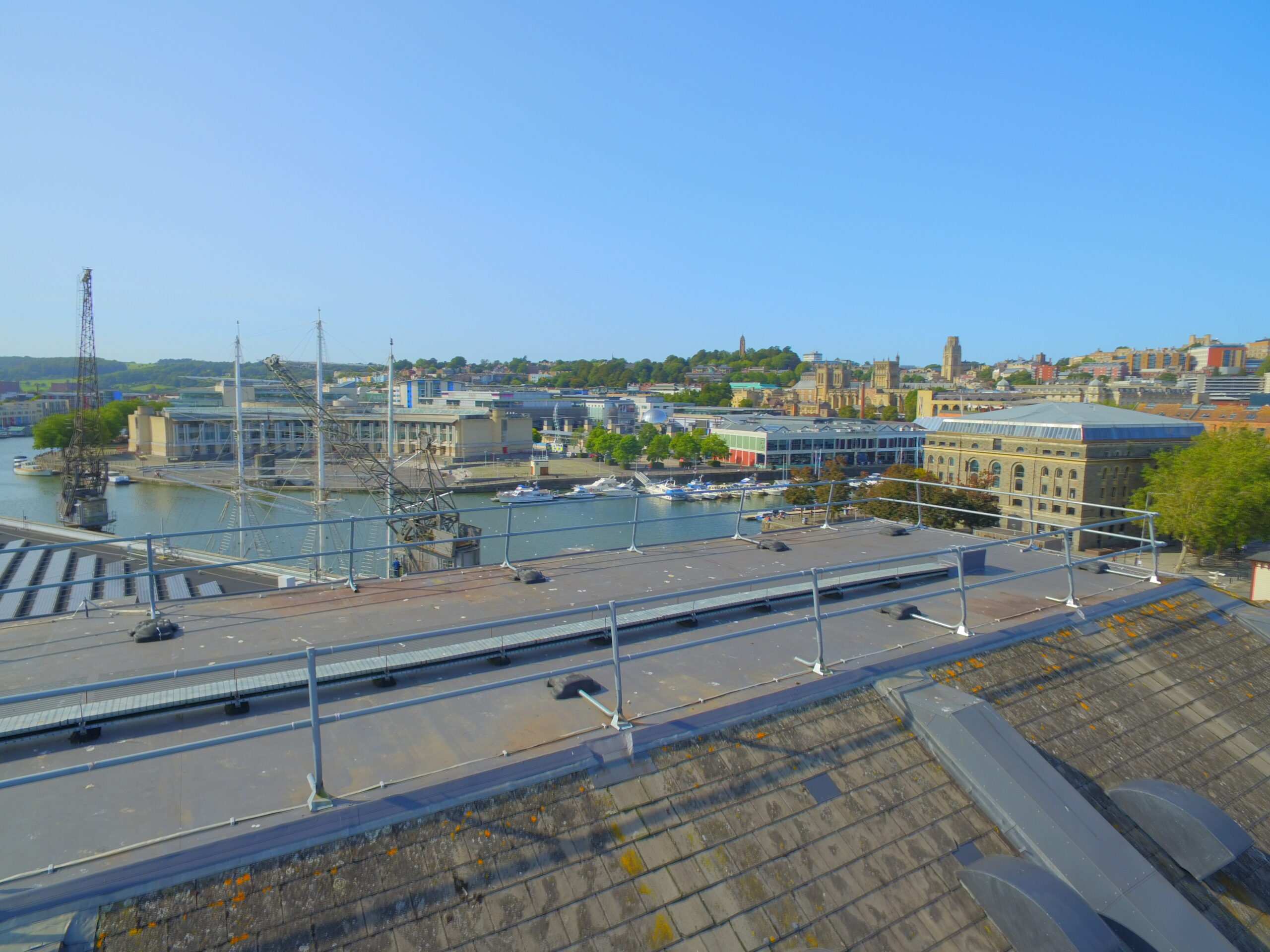 Merchants House - Roof Guardrail Project | Ezi Klamp Systems
