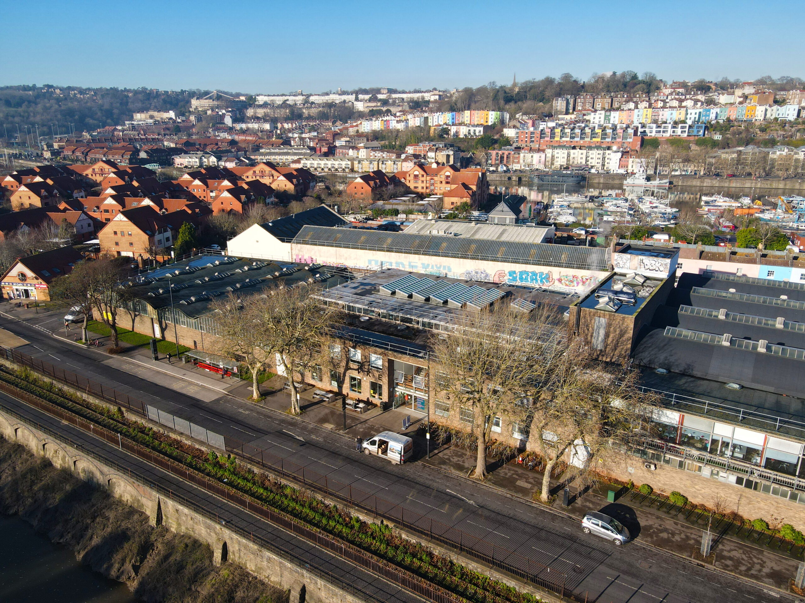 Spike Island Artspace Gallery - Roof Guardrail Project | Ezi Klamp Systems