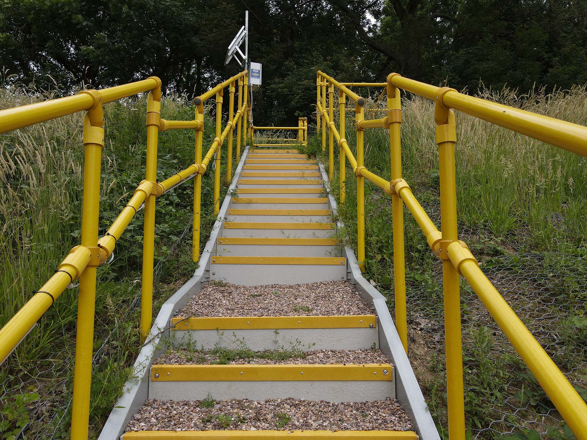 Crick Tunnel Portal - Ezi Access Stairs | Ezi Klamp Systems