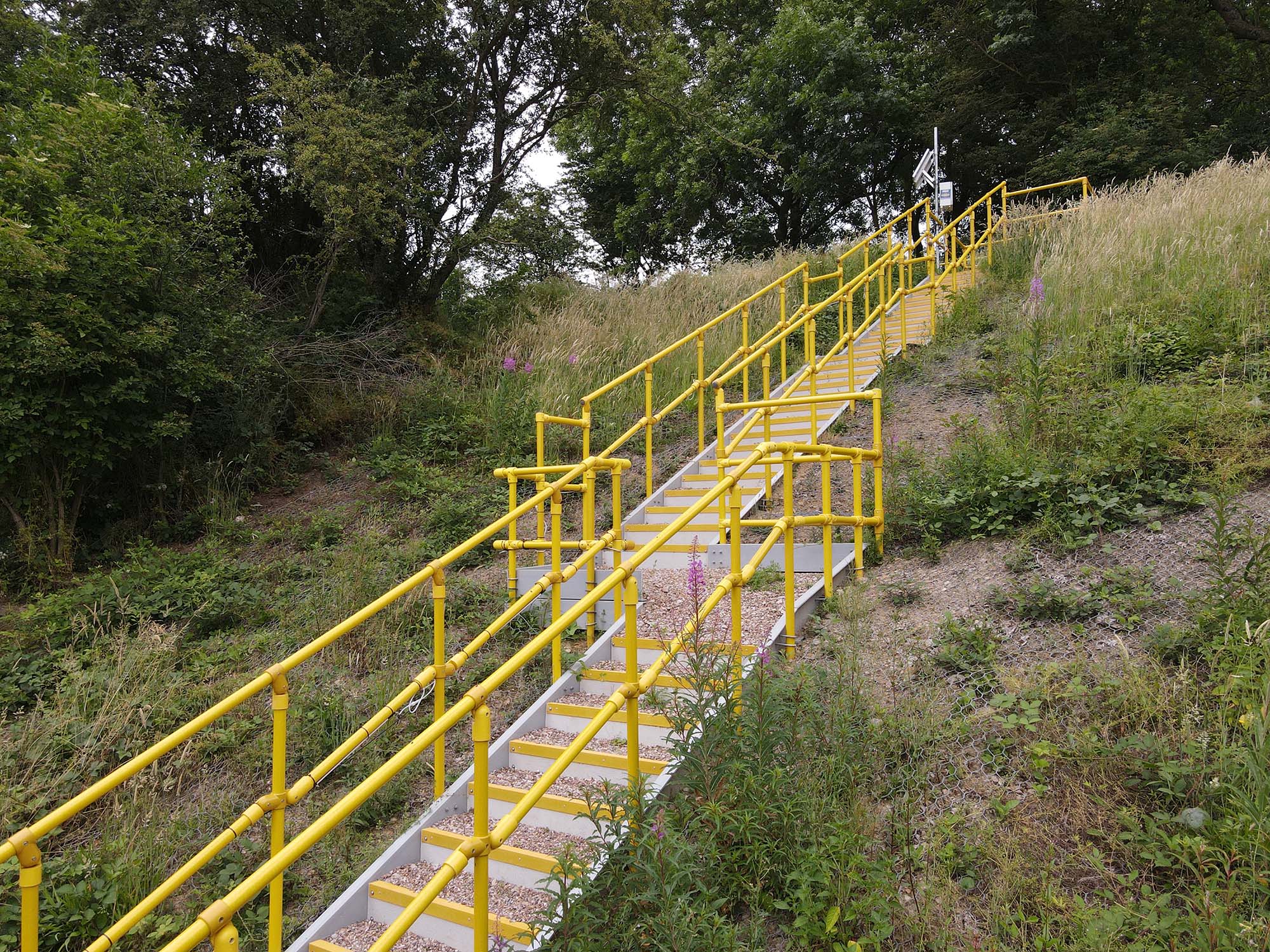Crick Tunnel Portal - Ezi Access Stairs | Ezi Klamp Systems