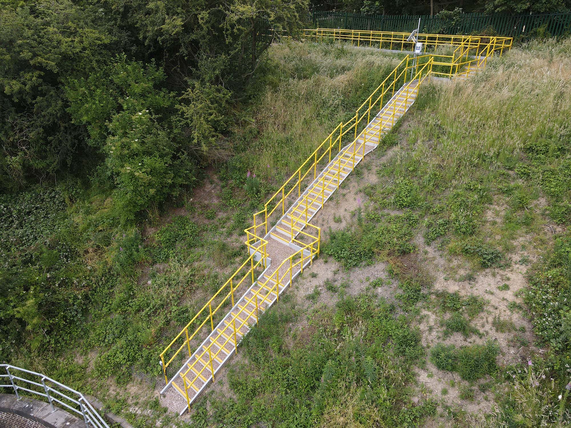 Crick Tunnel Portal - Ezi Access Stairs | Ezi Klamp Systems