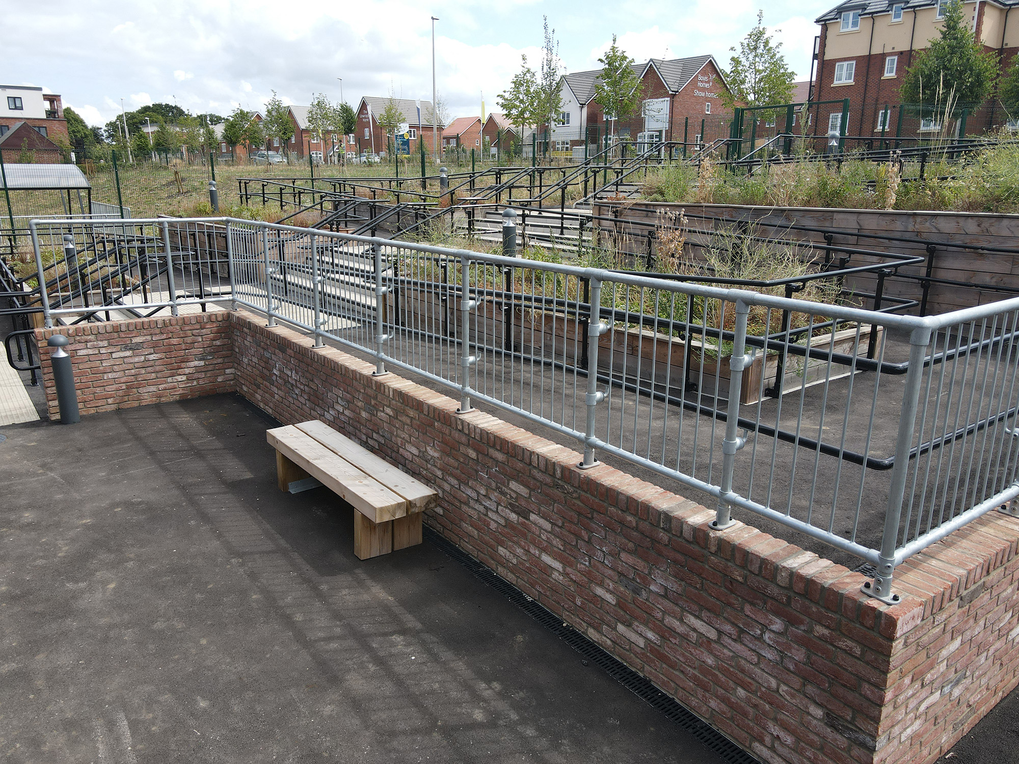 Matthews Green Project - DDA Handrails | Ezi Klamp Systems
