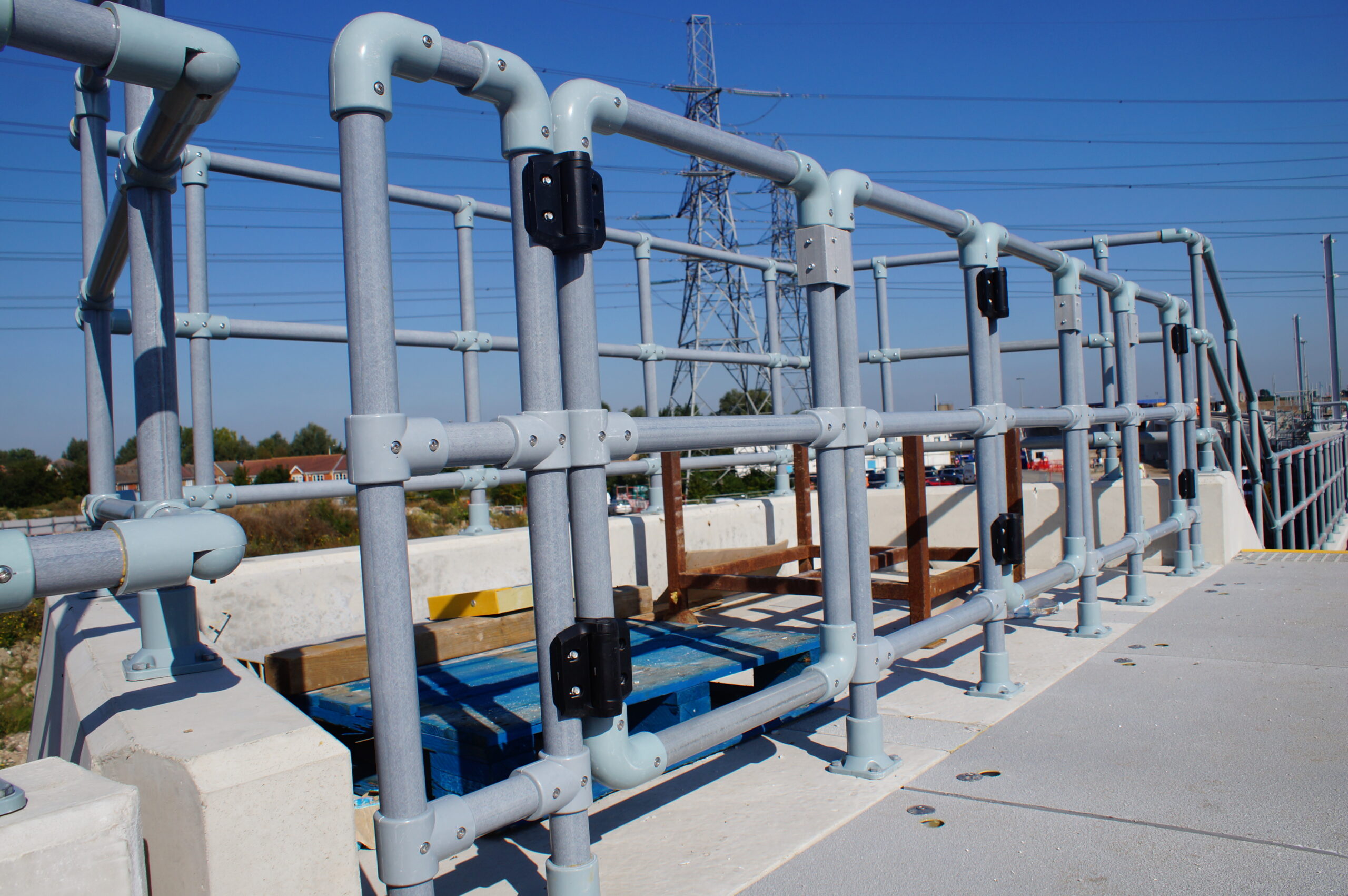Barking Riverside Project - GRP Handrails | Ezi Klamp Systems