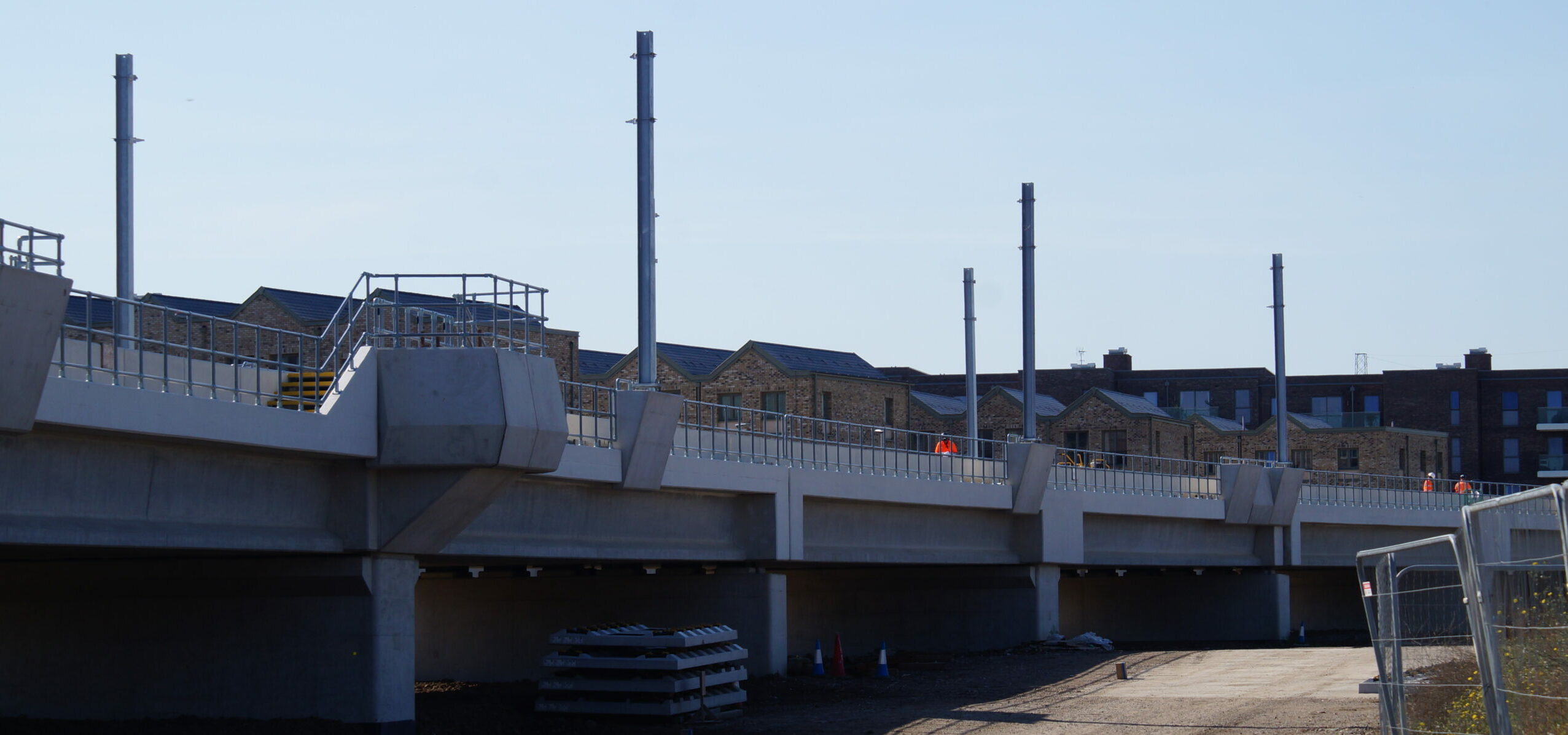 Barking Riverside Project - GRP Handrails | Ezi Klamp Systems