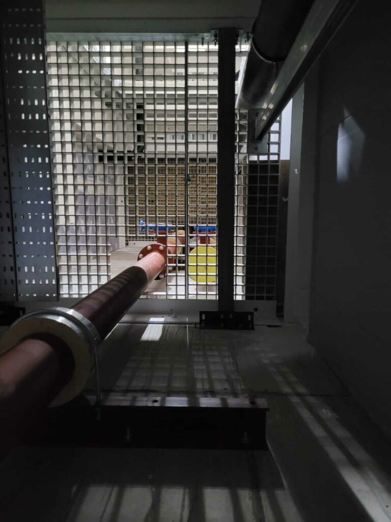 Grp Riser grating from below