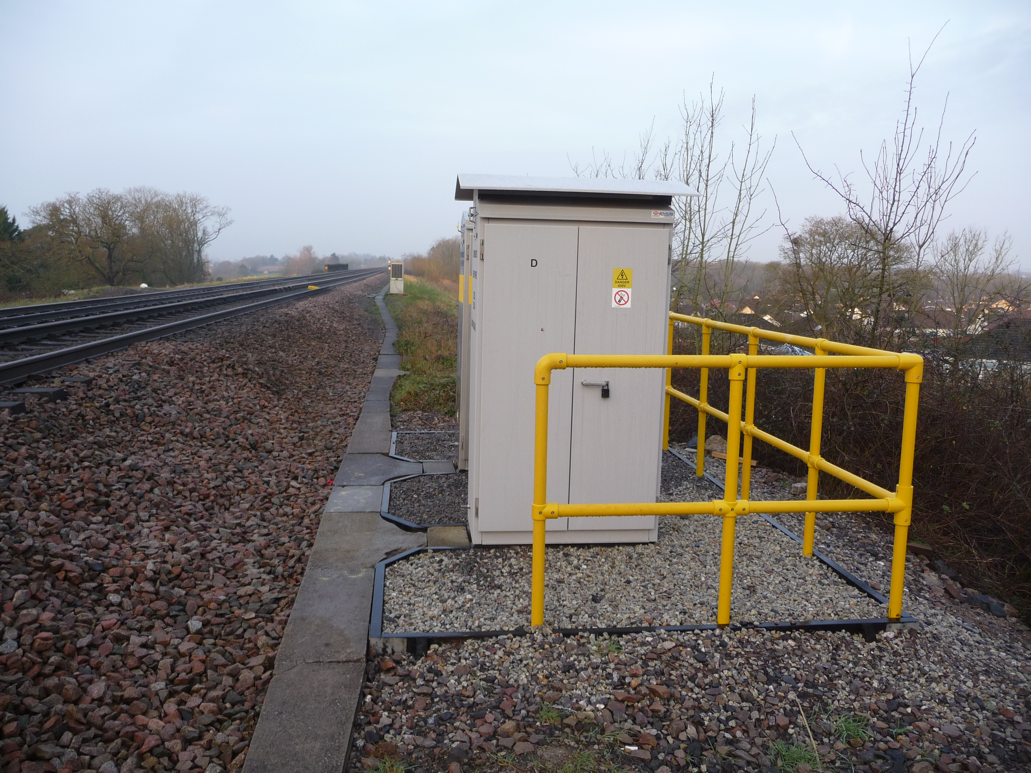 Great Western Line GRP Handrail (Swindon to Bristol route) | Ezi Klamp Systems