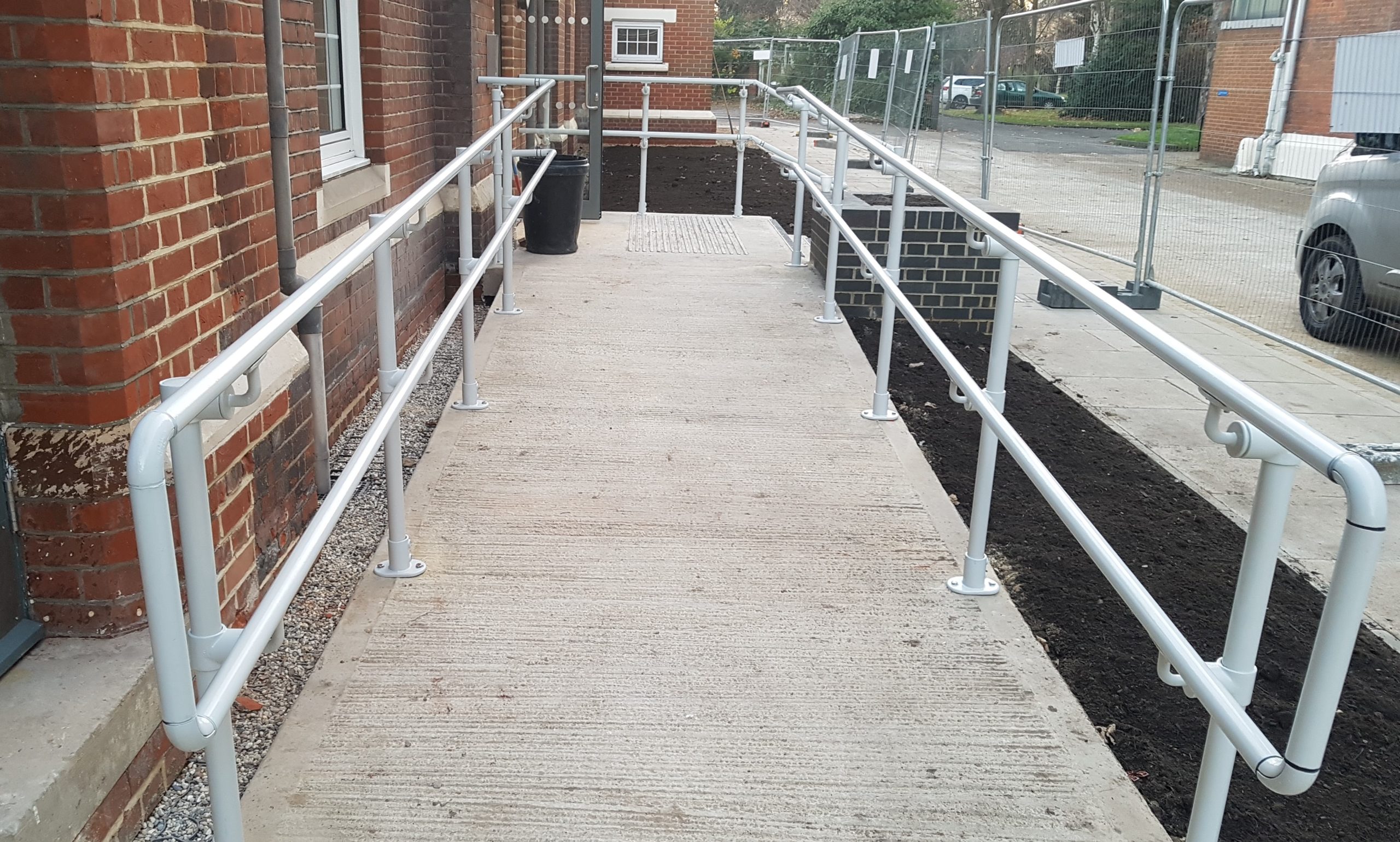 Nazareth House - DDA Handrail Project | Ezi Klamp Systems