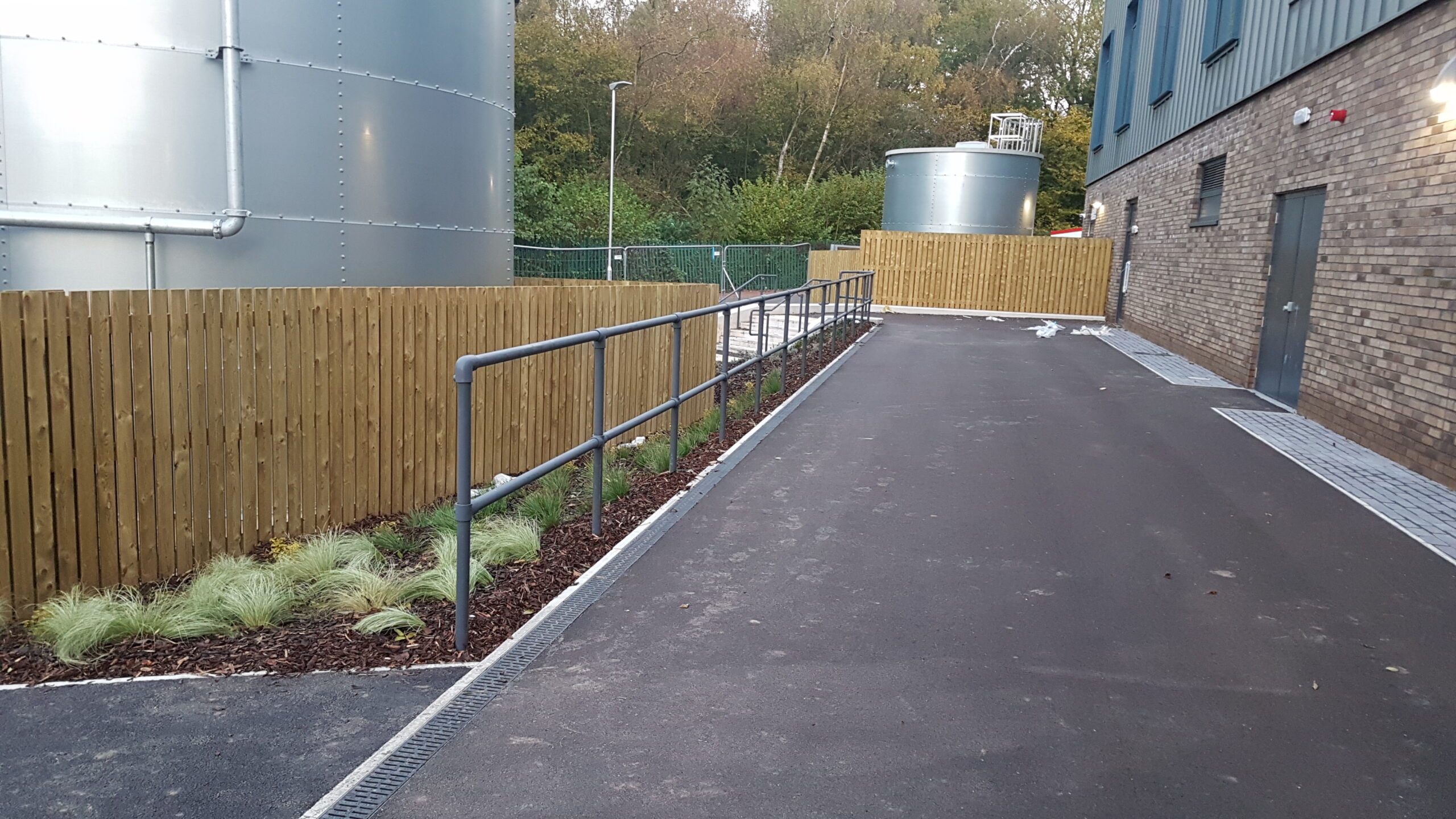 Croesyceiliog Comprehensive School - DDA Handrail Project | Ezi Klamp Systems